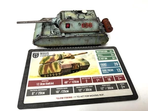 Flames of War: Clash of Steel - Panzer VIII (Teufelmaus) (bemalt / zusammengebaut) - Bild 1 von 15