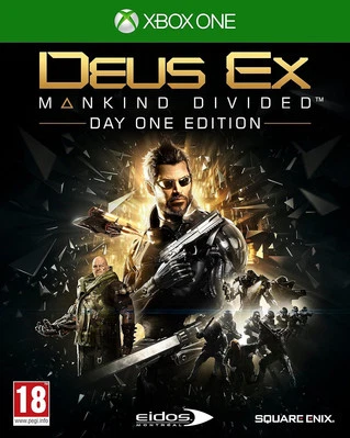 DEUS EX MANKIND DIVIDED - DAY ONE EDITION XBOX ONE GAME - Image 1 of 4