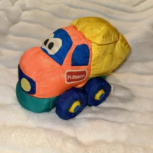 Vintage Playskool Tonka Wheels Dump Truck 1993 Soft Nylon Walkin' (Don’t Work) - Picture 1 of 8
