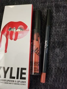 KYLIE Matte Red "22" Liquid Lipstick & Lip Liner ~ Rare ~ New - Picture 1 of 2