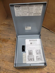 Square D HOM612L100RB Homeline Load Center 100A 120/240VA 1PH 3W 6-Space Type 3R - Picture 1 of 17
