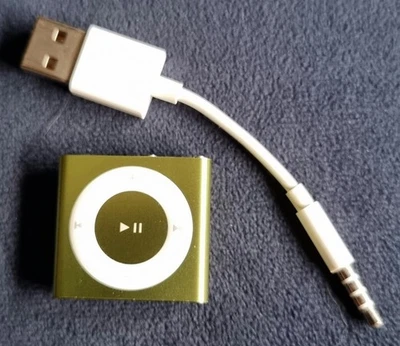 Apple iPod Shuffle 4th Gen - Green - 2GB Serial No: CC4DN52PDFDN - Image 1 of 4