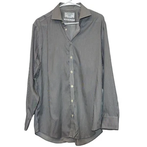 Charles Thyrwhitt Striped Button-Up Extra Slim Fit Non-Iron Shirt Size 16/33" M - Picture 1 of 14