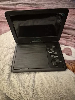 Broken Sylvania 9-Inch Portable DVD Player For Repair Or Parts - Image 1 of 4
