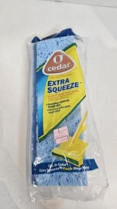 O CEDAR Extra Squeeze Sponge Mop Refill New Old Stock Original Packaging - Picture 1 of 4