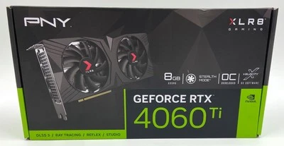 PNY GeForce RTX 4060 Ti XLR8 Gaming VERTO OC 8GB GDDR6 Graphics Card - Image 1 of 4
