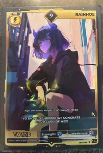 VCARD Gamersupps Rising Stars Rainhoe Raro 9 Edición Ilimitada 092/190 - Imagen 1 de 1