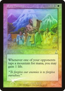 Sanctimony - Foil - Urza's Destiny - Magic the Gathering MTG - Picture 1 of 1
