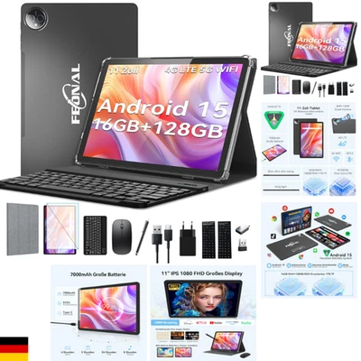 5G WiFi Tablet mit Keyboard | 11 Zoll 1TB 7000mAh - Bild 1 von 4