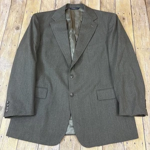 Polo Ralph Lauren Oliv Traum Blazer Sport Mantel Anzug Jacke Herren Größe 44R - Bild 1 von 12