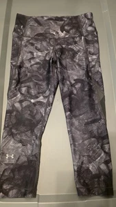 Under Armour Heat Gear Compression Leggings Capri Womens M - Picture 1 of 4