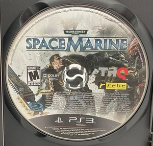 Sony Playstation 3 PS3 Warhammer 40.000 Space Marine 2011 GETESTET nur Disc SCHÖN! - Bild 1 von 2
