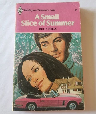 Vintage Harlequin Romance - A Small Slice Of Summer - Betty Neels 1975 Paperback - Image 1 of 4