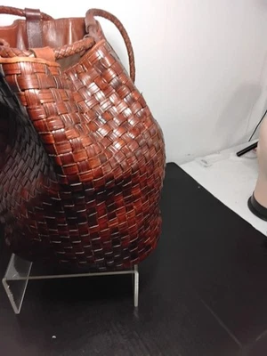 Bolsa cubo tejida grande cem Foto 1 de 4