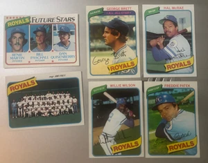 1980 Topps Baseball Kansas City Royals Team Set - Bild 1 von 2