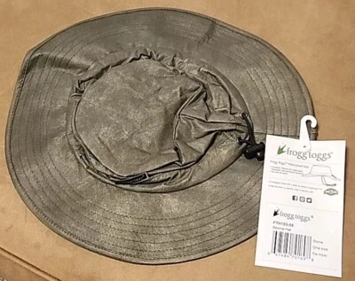 Sombrero Boonie Transpirable Frogg Toggs en Piedra - ¡Mantente fresco y protegido! Foto 1 de 4