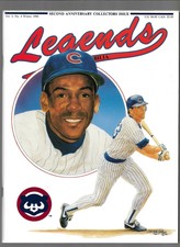 LEGENDS Memorabilia Magazine BANKS Sandberg 1990 with 12 uncut cards ALI Namath