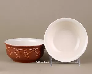 Pfaltzgraff FLOR DE MISIÓN, Juego/s de 2 cuencos de sopa de cereales, ¡COMO NUEVO/SIN USAR! - Imagen 1 de 3