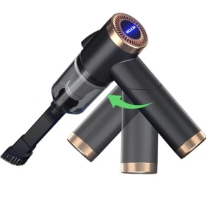 DUORT Car Vacuum, Wireless 90 Degree Foldable Portable Mini Vacuum with LED New - Picture 1 of 9