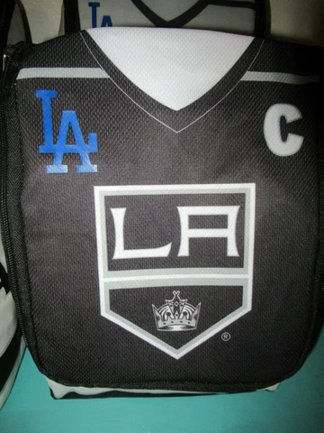 Los Angeles Kings Anze Kopitar Bailey cooler lunch bag custom Dodgers logo Cover