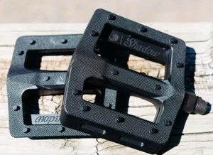 PEDALES SHADOW CONSPIRACY SURFACE PC BMX HARO SUBROSA KINK CULT SE GT NEGROS NUEVOS - Imagen 1 de 7