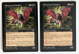 Skyshroud Vampire (2) casi nuevo Tempest Magic The Gathering Magic The Gathering - Imagen 1 de 1