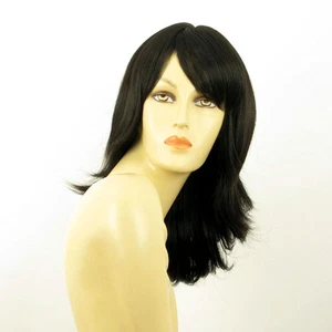 Perruque femme mi longue brun foncé LILI ROSE 2 - Imagen 1 de 8