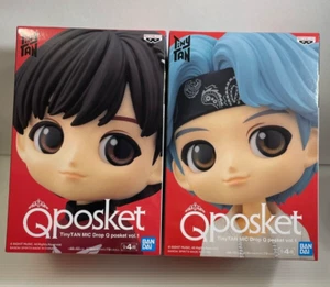 TinyTAN Q Posket SET Mic Drop Suga J-hope Vol.1 C D Figura Tiny TAN Japón - Imagen 1 de 3