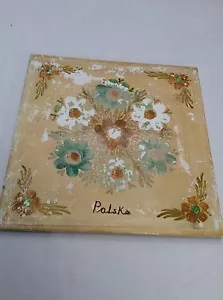 Untersetzer Keramik Akzent Wandfliese Polska Polnisch Polen Frau 6x6 Fliese AA - Bild 1 von 3