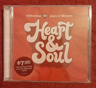 HEART & SOUL - Celebrating 50 Years of Motown Hallmark CD - New & Sealed - Image 1 of 2