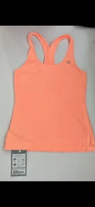 LORNA JANE: Go Excel Tank Vivid Orange Marl - Size Small - Brand New With Tags - Picture 1 of 3