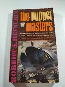 The Puppet Masters by Robert A. Heinlein Signet Paperback 1963 - Picture 1 of 6