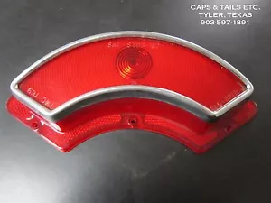 1962 Pontiac Catalina taillight 1962 Pontaic Ventura lens Glo-Brite 844 NOS - Foto 1 di 7