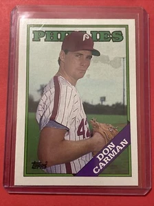 1988 Topps - #415 Don Carman Philadelphia Phillies - Picture 1 of 2