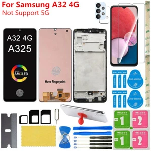 For Samsung Galaxy A32 4G SM-A325F/DS OLED LCD Display Touch Screen Digitizer - Foto 1 di 12
