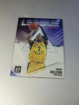 Donruss Optic League Leaders #7 2018-19 Darren Collison Indian A Pacers Foto 1 de 2