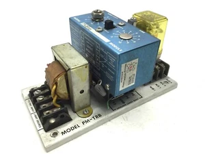 Power/Mation PM-TRB B3-1500 Photoelectric Amp Relay Logic Module, 115VAC - Picture 1 of 10