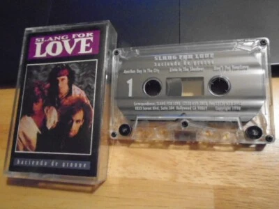 MEGA RARE Slang For Love DEMO CASSETTE TAPE rock Hollywood CA 1990 UNRELEASED ! - Image 1 of 2