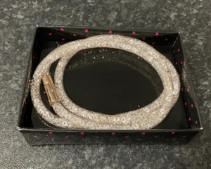 AVON Peyton Mesh Bracelet/choker Necklace PERFECT GIFT gift boxed Light Pink - Picture 1 of 8