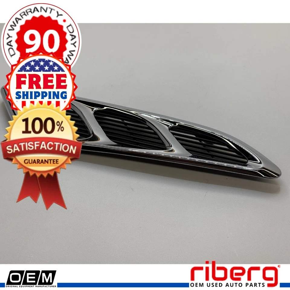 OEM 11-17 Infiniti QX56 QX80 Guardabarros lateral derecho del pasajero moldura rejilla de ventilación de aire Foto 1 de 4