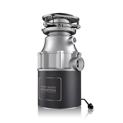 560W 1120ML Nuovo Lavello Cucina Mangime Smaltimento Rifiuti Alimentari Smaltimento Macinazione - Immagine 1 di 4