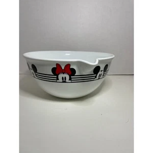A Vintage Disney Mickey & Minnie Plastic Mixing Bowl - Foto 1 di 10