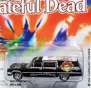 Johnny Lightning 66 1966 Cadillac Hearse Grateful Dead Detailed Collectible Car - Picture 1 of 3