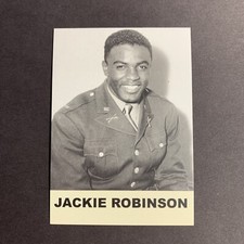 Jackie Robinson ~ Promo Card ~ #38 Baseball Card Kingdom