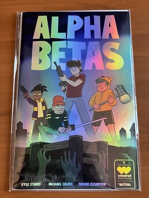 Alpha Betas #1 WhatNot Exclusive Edition Fortnite Homage FOIL Virgin Variant - Image 1 of 4