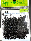 2 Packs "toho" Seed Beads #11o2c/49  11/0  2-cut, Black Colour #49/4grm/pk