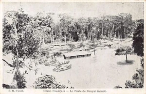 Central African Republic - The flooded Bangui post - Publ. E.M. - Picture 1 of 2