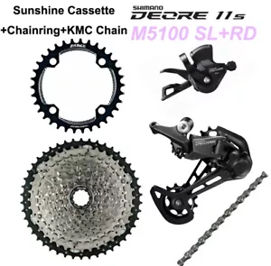 Shimano Deore Group M5100 11-Gang Gruppensatz 11S KIT 46T 50T 52T Ersetzen M7000 - Bild 1 von 11