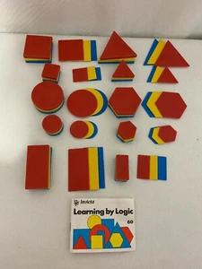 Invicta Learning by Logic 60 piezas. Juego de geometría formas plásticas clasificación de colores matemáticas - Imagen 1 de 2