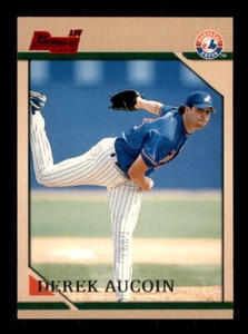 1996 Baseball Bowman Derek Aucoin Montreal Expos #356 RC5